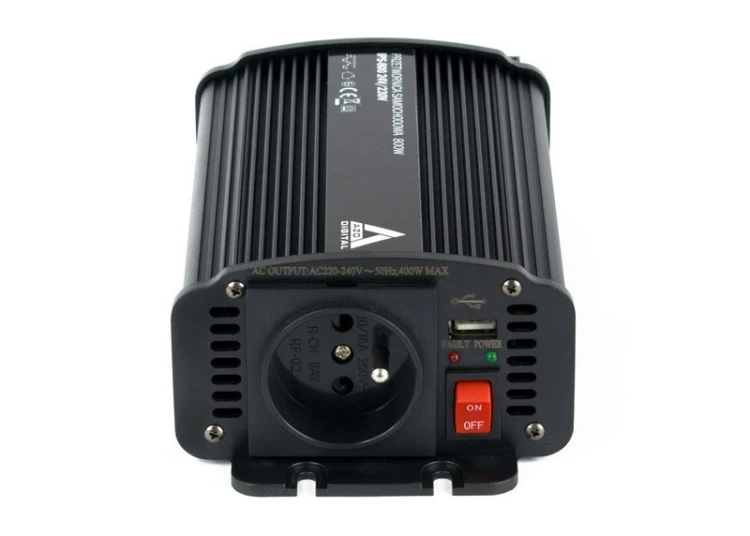 Samochodowa przetwornica napięcia 24 VDC / 230 VAC IPS-800U 800W