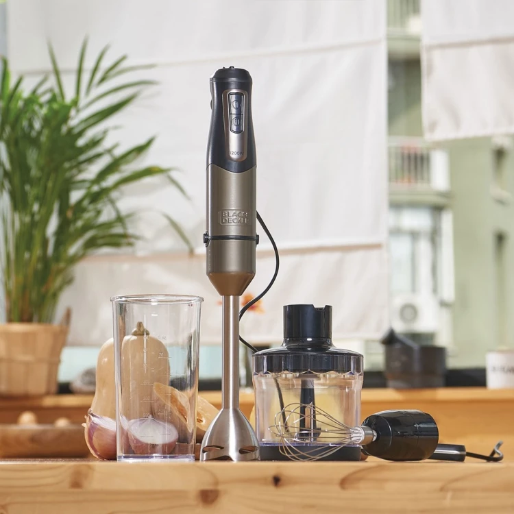 Blender ręczny Black+Decker BXHBA1200E 1200W | 3 funkcje | tryb turbo