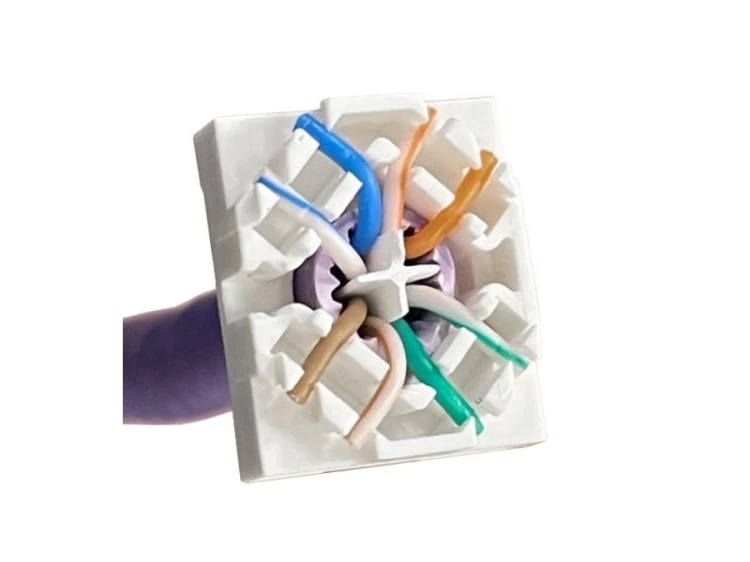 ALANTEC Moduł keystone RJ45 beznarzędziowy STP kat.6A PoE+