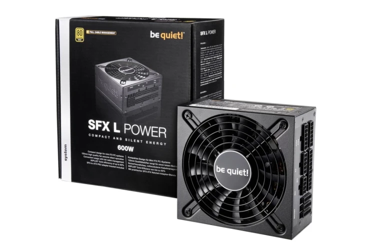 be quiet! SFX L Power moduł zasilaczy 600 W 20+4 pin ATX Czarny