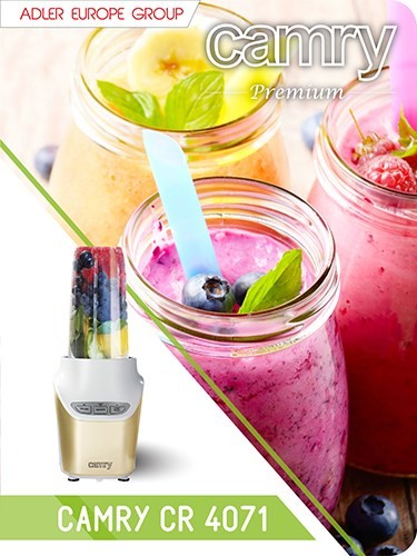 Blender stojący Adler CR 4071 (1000W; kolor beżowy)