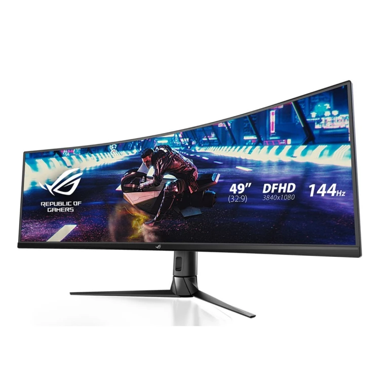 MONITOR ASUS 49" XG49VQ ROG STRIX 124.5 cm (49") 3840 x 1080 pixels UltraWide Full HD LED Black