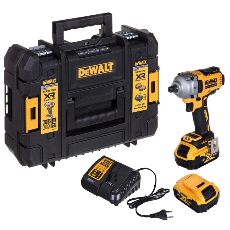 DeWALT DCF892P2T-QW wkrętak zasilany/zakrętark udarowy 2000 RPM