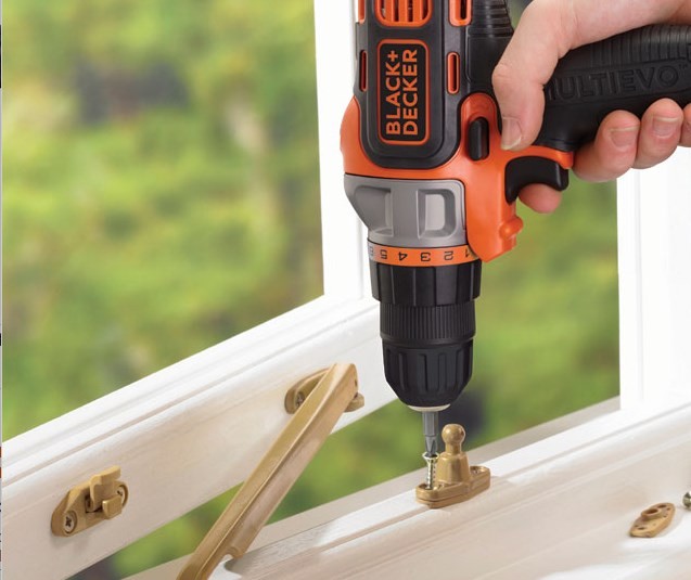 Black & Decker MT218KB wiertło 800 RPM Czarny, Pomarańczowy 1,46 kg
