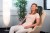 Nakładka masująca akupresura Medisana MC 825 beżowa masaż Shiatsu | 3 poziomy intensywności | funkcja czerwonego swiatła | 425 x 1100 mm