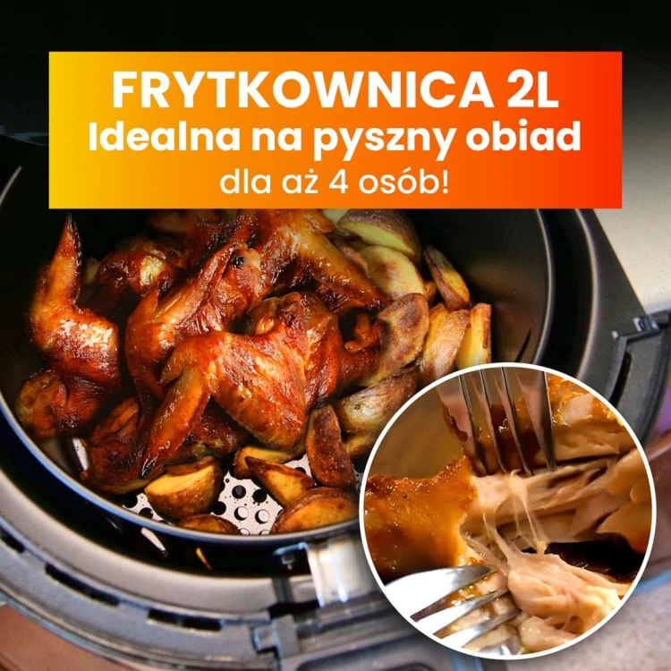 Extralink Smart Life Air Fryer SJ-200 2L