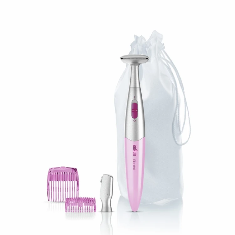 Trymer do okolic bikini Braun Silk-épil Styler FG1100 różowy