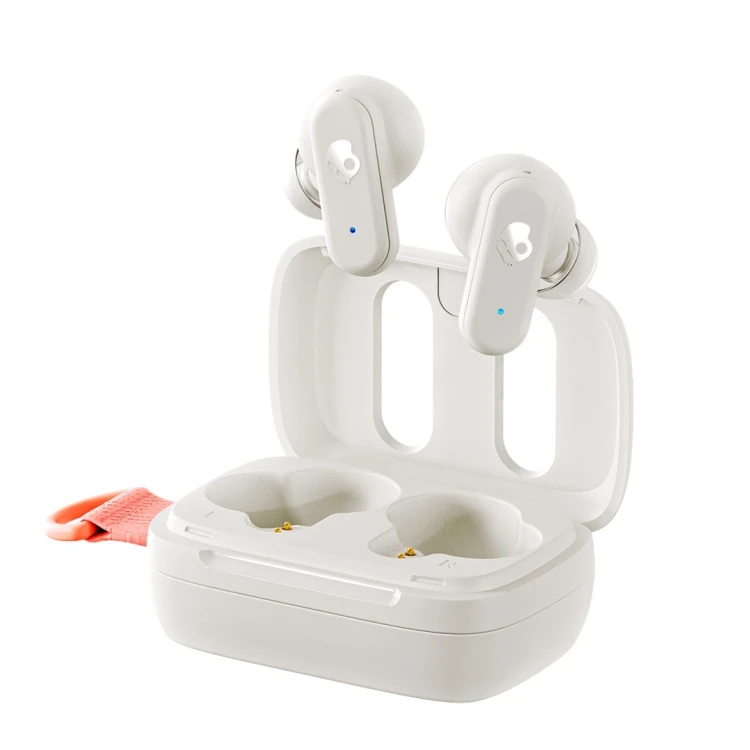 Słuchawki Skullcandy Dime 3 True Wifi Bone/Orange Glow