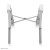Neomounts by Newstar NSLS010 stojak na notebooka 43,2 cm (17") Podstawka na notebooka Srebrny