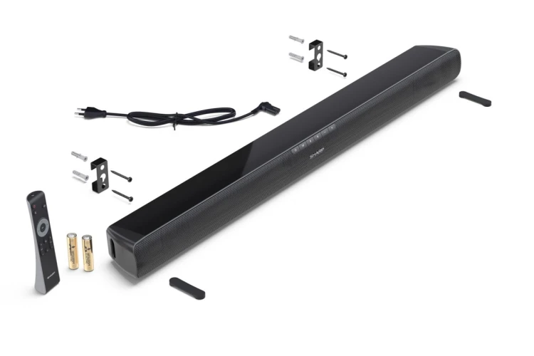 Sharp HT-SB100 moduł głośników Czarny 2.0 kan. 75 W