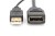 Digitus Adapter HDMI 4K – HDMI na DisplayPort