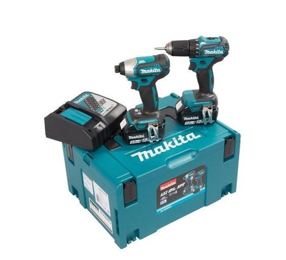 Zestaw Makita DLX2414AJ 18V LXT (DGA506 + DHP458 + DTD152 + 2x 5,0Ah + torba)