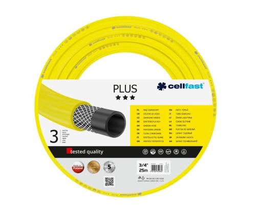 Wąż ogrodowy Cellfast  PLUS 3/4" 25 m
