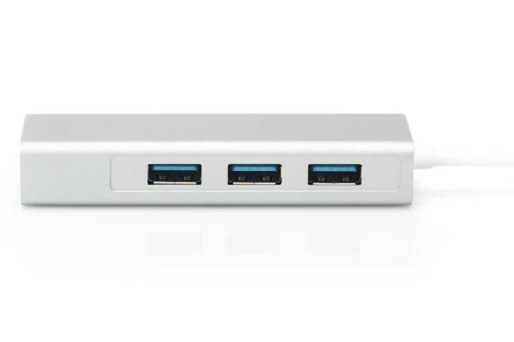 Digitus Hub USB 3.0 Type-C™ z Gigabit Ethernet