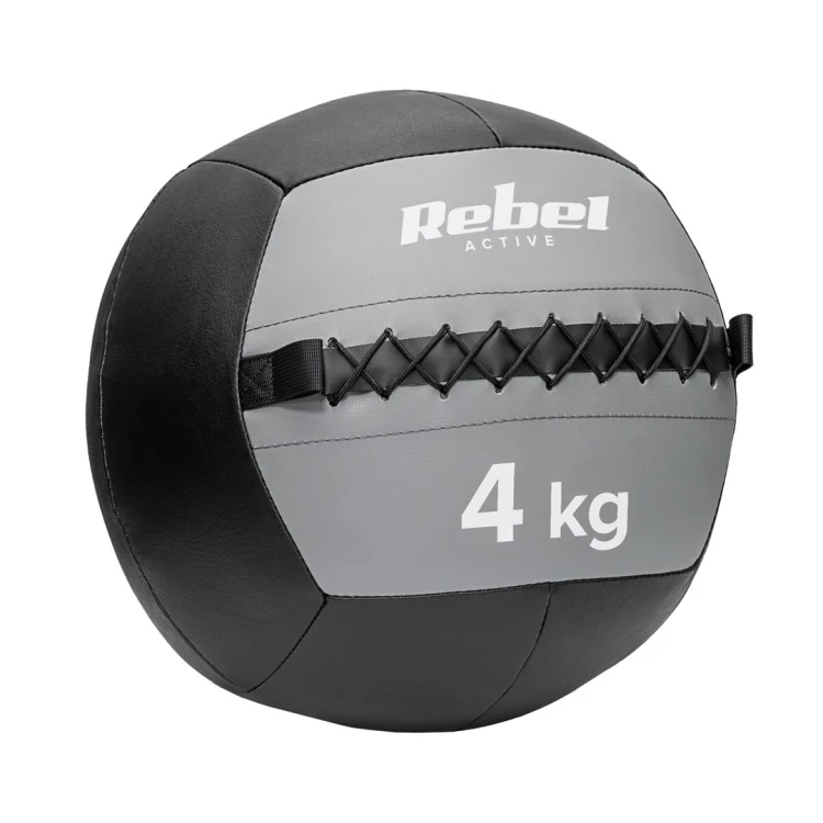 Piłka lekarska do ćwiczeń 4 kg REBEL ACTIVE