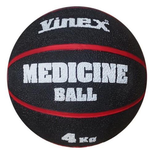 Piłka lekarska SMJ VMB-L004R czarno-czerwona 4kg