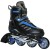 Łyżworolki Outrace Ghost Sky Blue czarno-niebieskie PW-125C  43-46