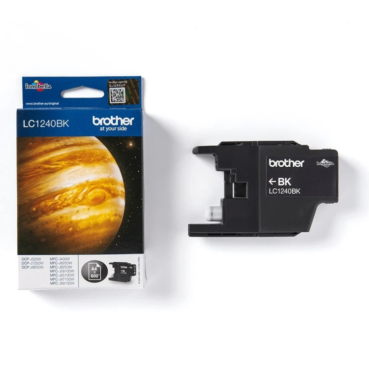 Brother LC-1240BK nabój z tuszem 1 szt. Oryginalny Czarny