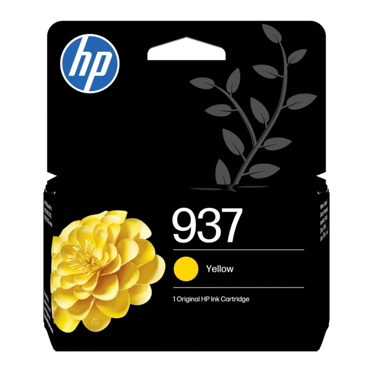 HP Oryginalny wkład z żółtym atramentem 937