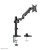 Neomounts DS70-750BL1 uchwyt / stojak do monitorów 68,6 cm (27") Biurko Czarny