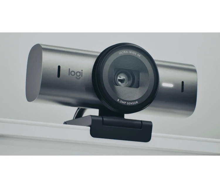 Logitech MX Brio 705 for Business kamera internetowa 8,5 MP 4096 x 2160 px USB 3.2 Gen 1 (3.1 Gen 1) Aluminium, Czarny