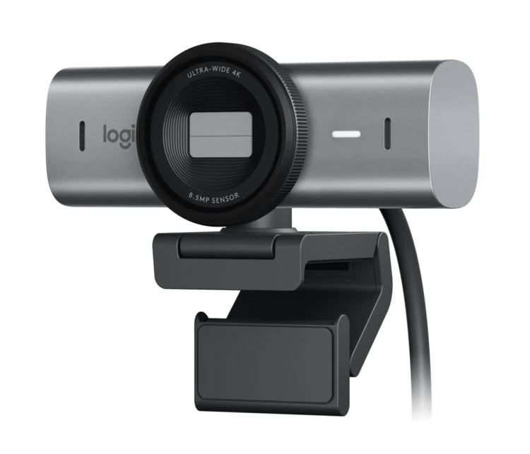Logitech MX Brio 705 for Business kamera internetowa 8,5 MP 4096 x 2160 px USB 3.2 Gen 1 (3.1 Gen 1) Aluminium, Czarny