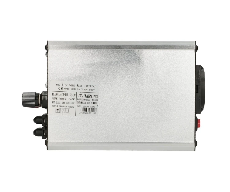 Przetwornica samochodowa Extralink OPIM-500W 12V 500W modyfikowany sinus