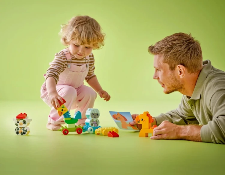 LEGO Duplo 10412 - Pociąg ze zwierzątkami