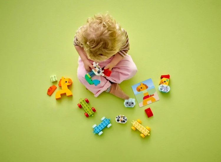 LEGO Duplo 10412 - Pociąg ze zwierzątkami