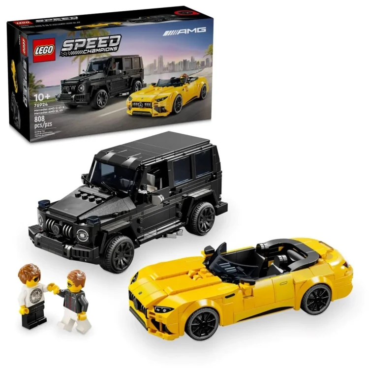 LEGO Speed Champions 76924 - Mercedes-AMG G 63 i Mercedes-AMG SL 63