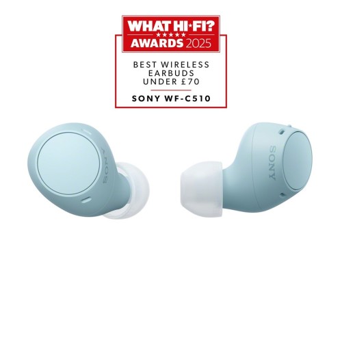 Sony WF-C510 Zestaw słuchawkowy True Wireless Stereo (TWS) Douszny Połączenia/Muzyka/Sport/Codzienność Bluetooth Niebieski