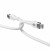 HYPER HJ4002WHGL kabel USB USB 2.0 2 m USB C Biały