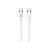 HYPER HJ4002WHGL kabel USB USB 2.0 2 m USB C Biały