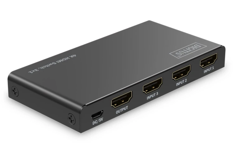 Digitus Przełącznik 4K HDMI, 3 x 1