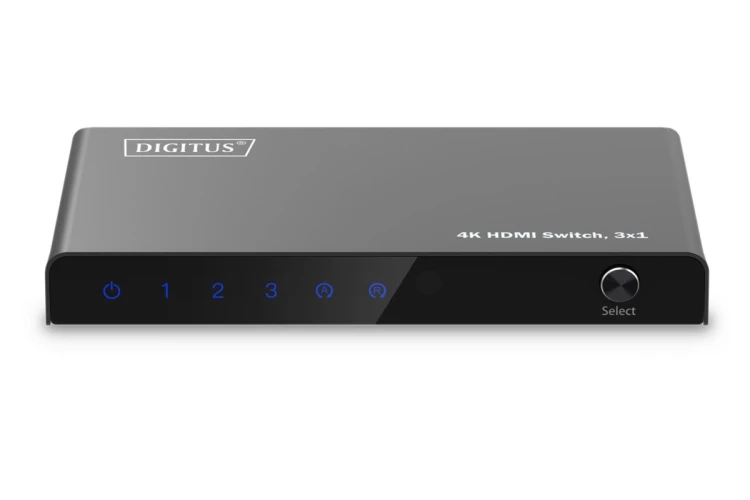 Digitus Przełącznik 4K HDMI, 3 x 1