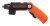Black & Decker BDCSFL20C-QW Czarny, Pomarańczowy
