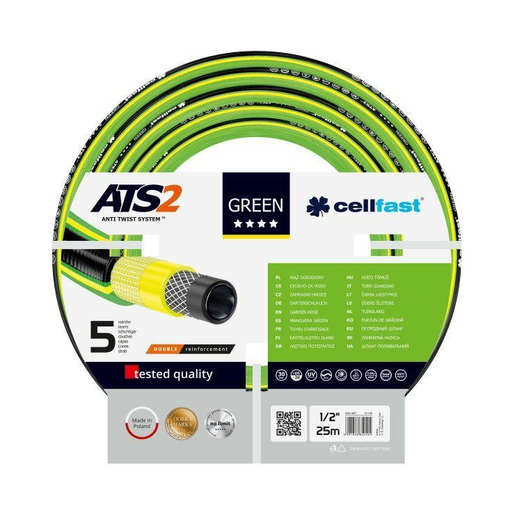 CELLFAST WĄŻ OGRODNICZY GREEN ATS 3/4" 20m