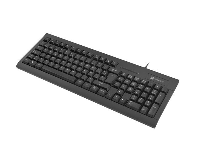 Klawiatura NATEC NKL-2052 Biuro USB QWERTY Hiszpański Czarny