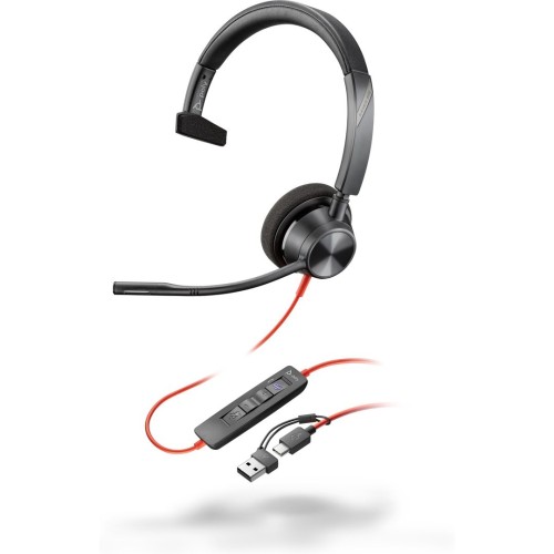 Słuchawki Poly Blackwire 3310 Mono Microsoft Teams USB-C