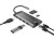 NATEC MULTIPORT ADAPTER FOWLER PLUS USB-C-> USB 3.0 3X, HDMI 4K, USB-C PD, RJ45, MICRO SD NMP-1690