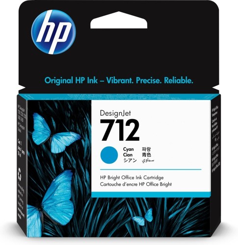 HP 712 29-ML CYAN DESIGNJET INK/CARTRIDGE