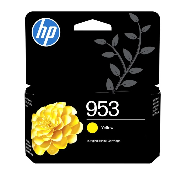 HP Oryginalny żółty wkład atramentowy 953