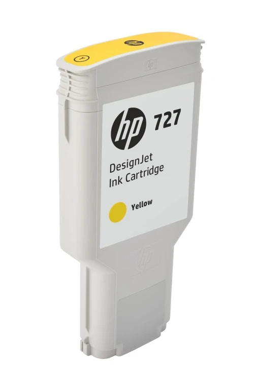 HP Żółty wkład atramentowy 727 DesignJet 300 ml