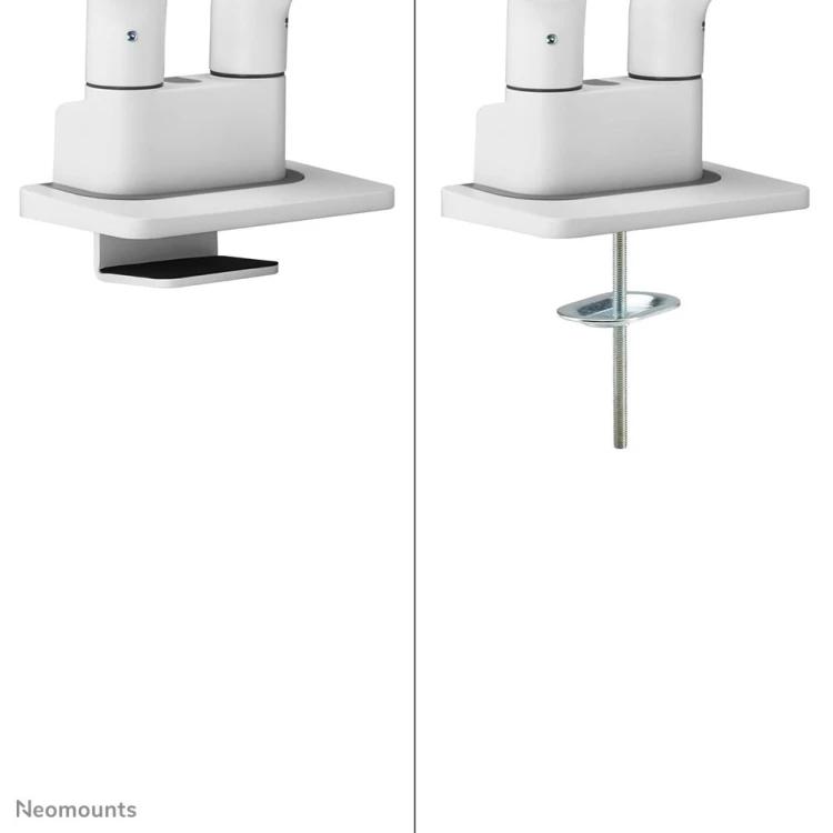 Neomounts DS70S-950WH2 uchwyt / stojak do monitorów 88,9 cm (35") Biurko Biały