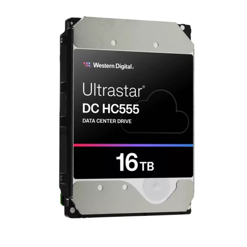 Dysk serwerowy HDD Western Digital Ultrastar DC HC555 WUH722016CLE6L4 (16 TB; 3.5"; SATA)