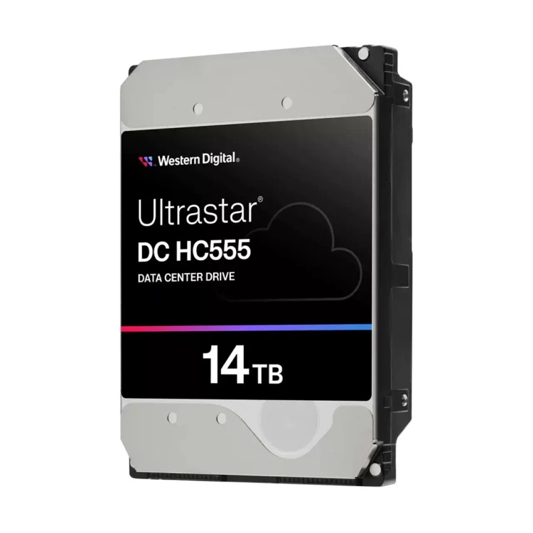 Dysk serwerowy HDD Western Digital Ultrastar DC HC555 WUH722014CLE6L4 (14 TB; 3.5"; SATA)