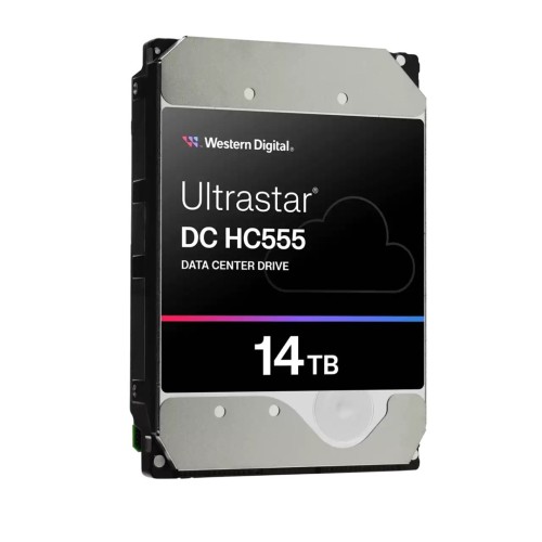 Dysk serwerowy HDD Western Digital Ultrastar DC HC555 WUH722014CLE6L4 (14 TB; 3.5"; SATA)