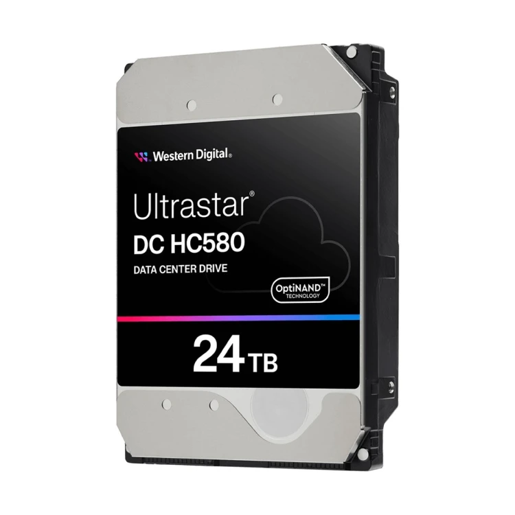 Dysk serwerowy HDD Western Digital Ultrastar DC HC580 WUH722424AL5204 (24 TB; 3,5"; SAS)