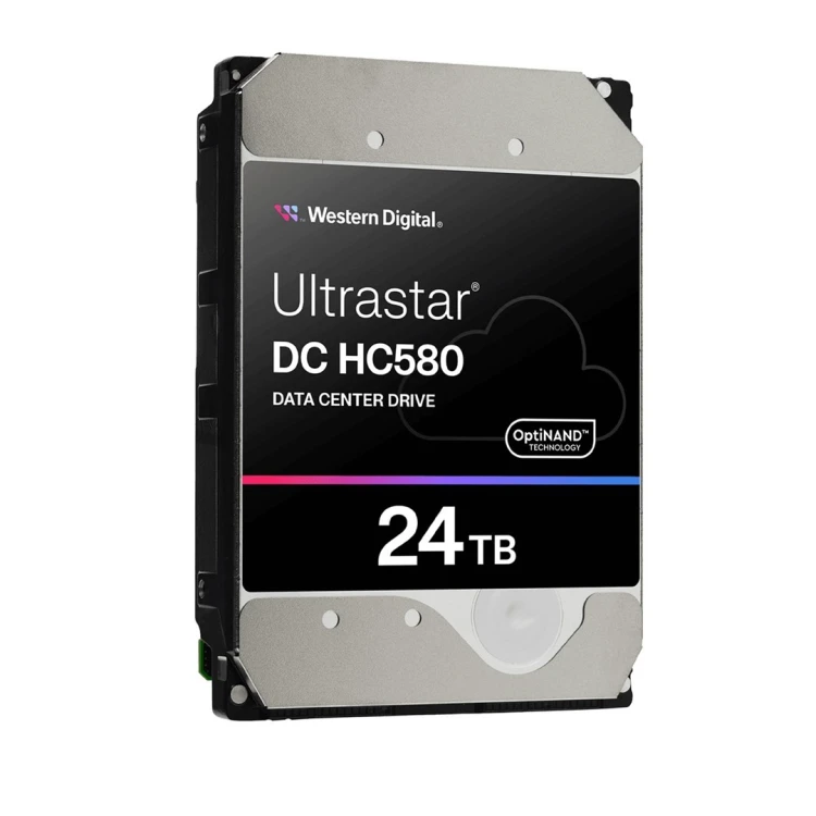 Dysk serwerowy HDD Western Digital Ultrastar DC HC580 WUH722424AL5204 (24 TB; 3,5"; SAS)