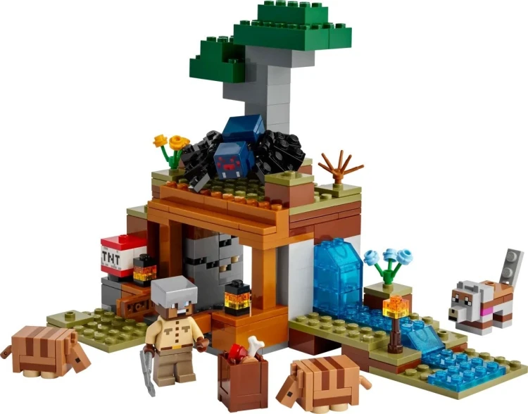 LEGO Minecraft 21269 - Wyprawa do pancernikowej kopalni
